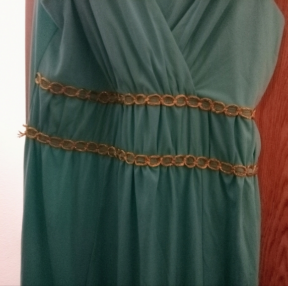 Aphrodite Women's XL 16/18 Ombre Blue Halloween Cosplay Dress - Picture 5 of 6